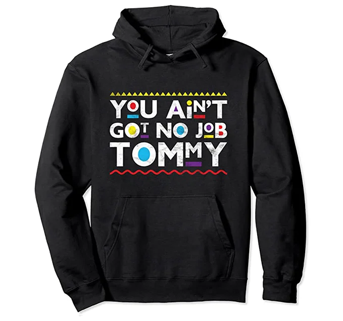 No Job Tommy Hoodie Hoodie with Mesh Breathable Sporty