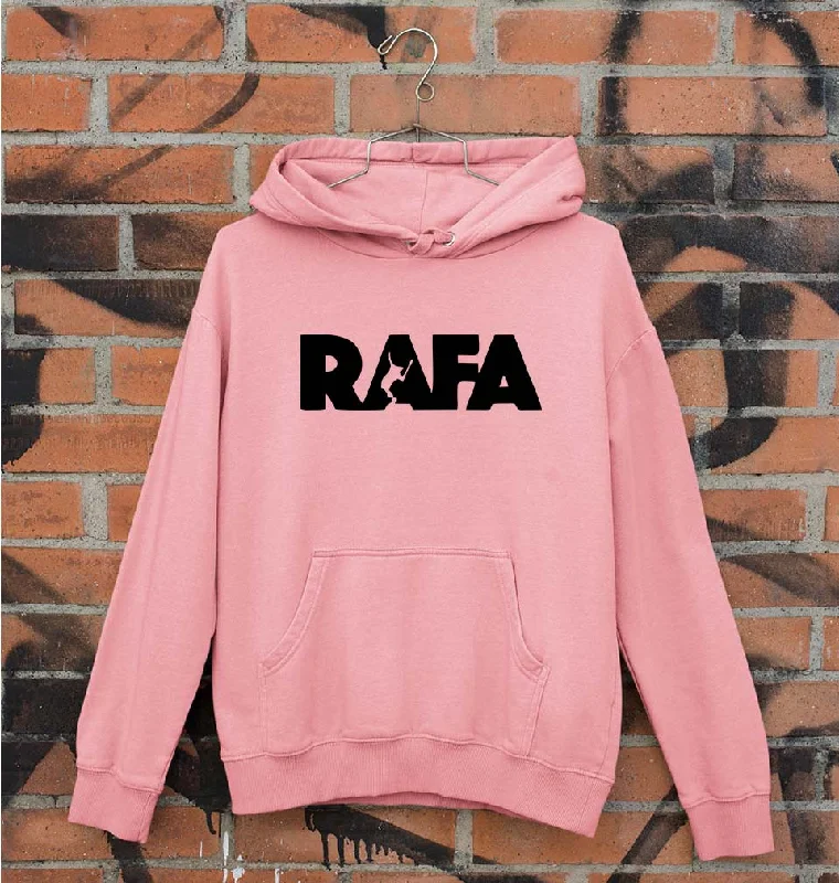 Rafael Nadal (RAFA) Unisex Hoodie for Men/Women Hoodie with Frayed Bohemian Relaxed