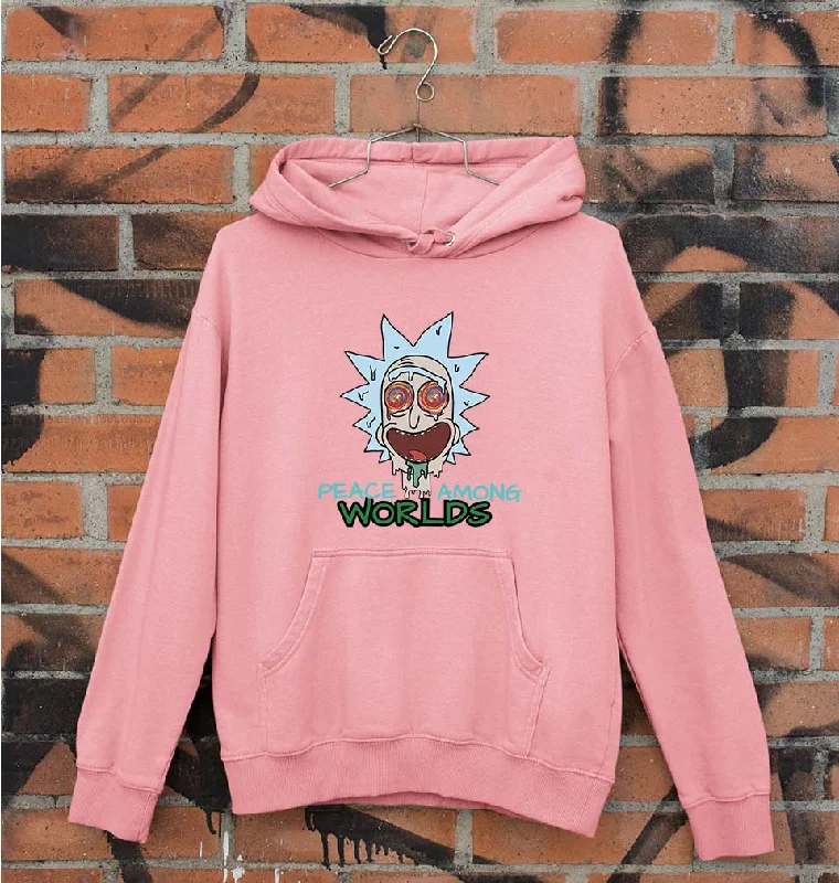 Rick and Morty Unisex Hoodie for Men/Women Cotton Hoodie Fleece Lining Warmth