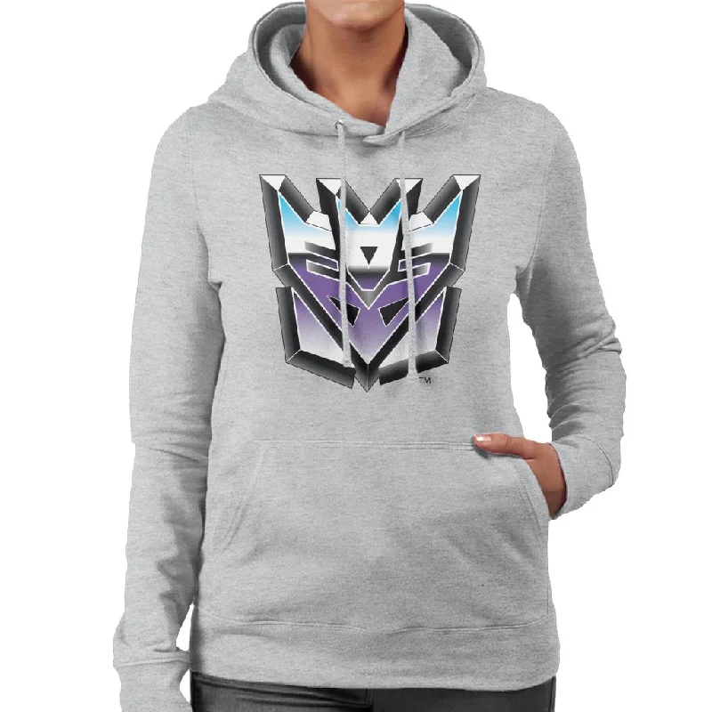 Transformers Decepticon Classic Logo Women's Hooded Sweatshirt Hooded Sweatshirt Casual Wear Street Style Transformers Decepticon Classic Logo Women's Hooded Sweatshirt Hooded Sweatshirt Casual Wear Street Style