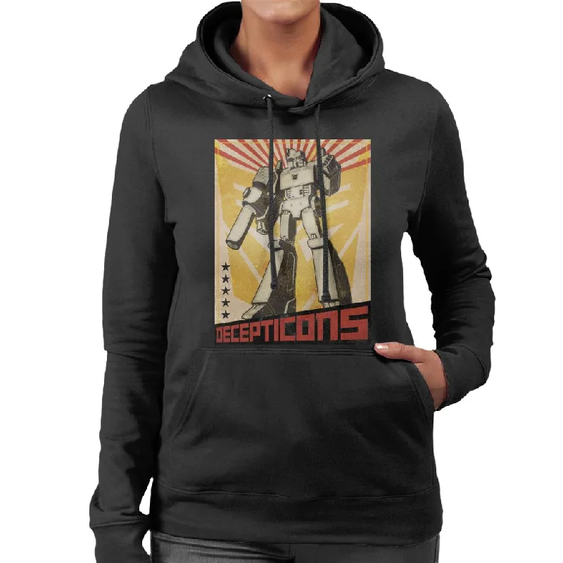 Transformers Decepticons Megatron Comic Women's Hooded Sweatshirt Hoodie with Print Artistic Unique Transformers Decepticons Megatron Comic Women's Hooded Sweatshirt Hoodie with Print Artistic Unique