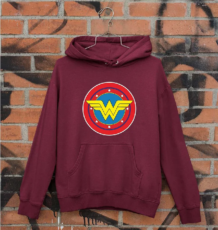 Wonder Woman Superhero Unisex Hoodie for Men/Women Hoodie with Front Slit Layering Stylish Wonder Woman Superhero Unisex Hoodie for Men/Women Hoodie with Front Slit Layering Stylish