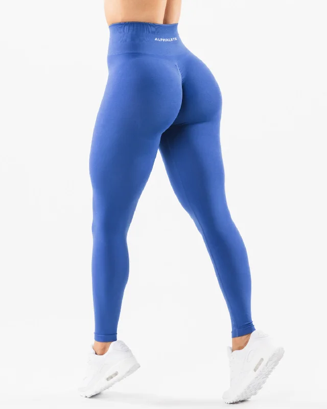 Amplify Legging - Sapphire Fashionable Seamless Leggings