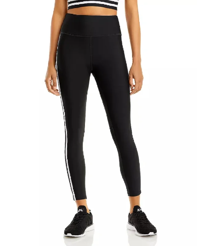 AQUA Athletic Women's Side Striped Leggings, Black, L Fashionable Printed Legging Pants AQUA Athletic Women's Side Striped Leggings, Black, L Fashionable Printed Legging Pants