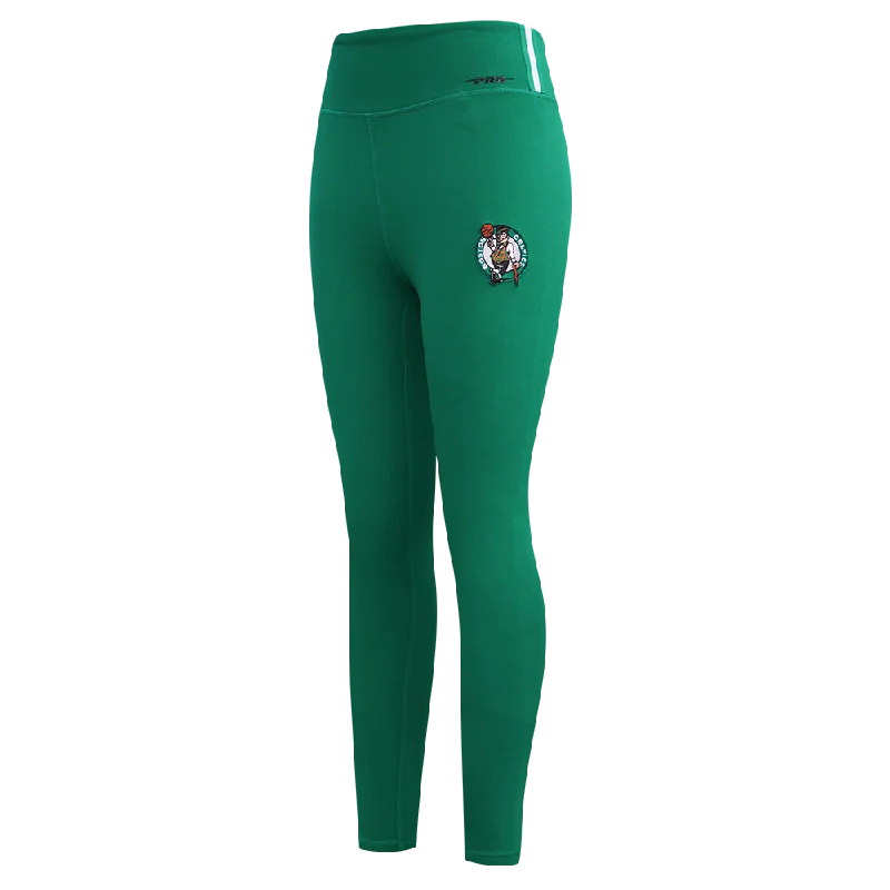 NBA BOSTON CELTICS RETRO CLASSIC WOMEN'S JERSEY LEGGING (KELLY GREEN) Stylish Capri Leggings NBA BOSTON CELTICS RETRO CLASSIC WOMEN'S JERSEY LEGGING (KELLY GREEN) Stylish Capri Leggings