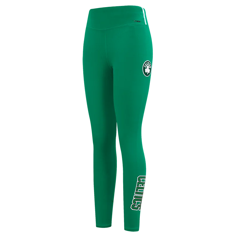 NBA BOSTON CELTICS CLASSIC WOMEN'S JERSEY LEGGING (KELLY GREEN) Comfortable Yoga Tights Leggings NBA BOSTON CELTICS CLASSIC WOMEN'S JERSEY LEGGING (KELLY GREEN) Comfortable Yoga Tights Leggings
