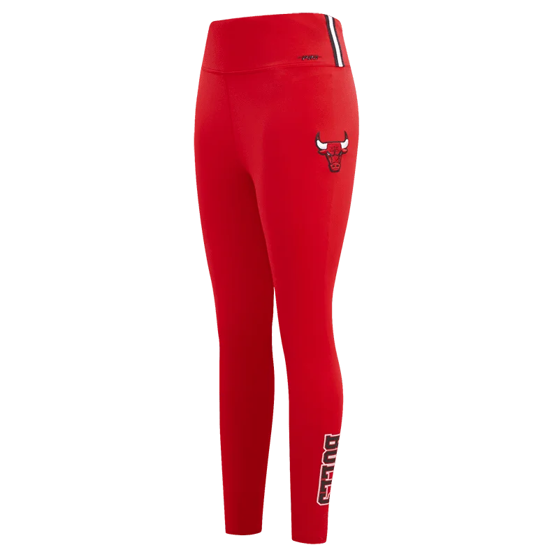 NBA CHICAGO BULLS CLASSIC WOMEN'S JERSEY LEGGING (RED) Cozy Reflective Detail Leggings NBA CHICAGO BULLS CLASSIC WOMEN'S JERSEY LEGGING (RED) Cozy Reflective Detail Leggings