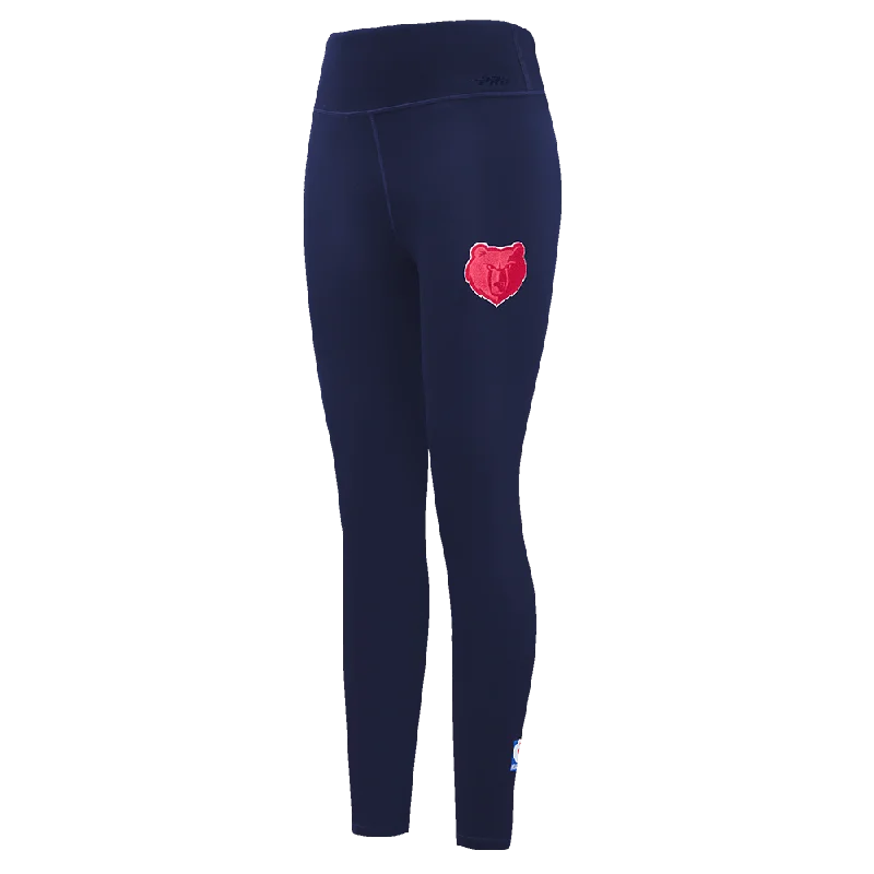 NBA MEMPHIS GRIZZLIES PINK CLOUD WOMEN'S JERSEY LEGGING (MIDNIGHT NAVY) Elegant Shiny Black Leggings NBA MEMPHIS GRIZZLIES PINK CLOUD WOMEN'S JERSEY LEGGING (MIDNIGHT NAVY) Elegant Shiny Black Leggings