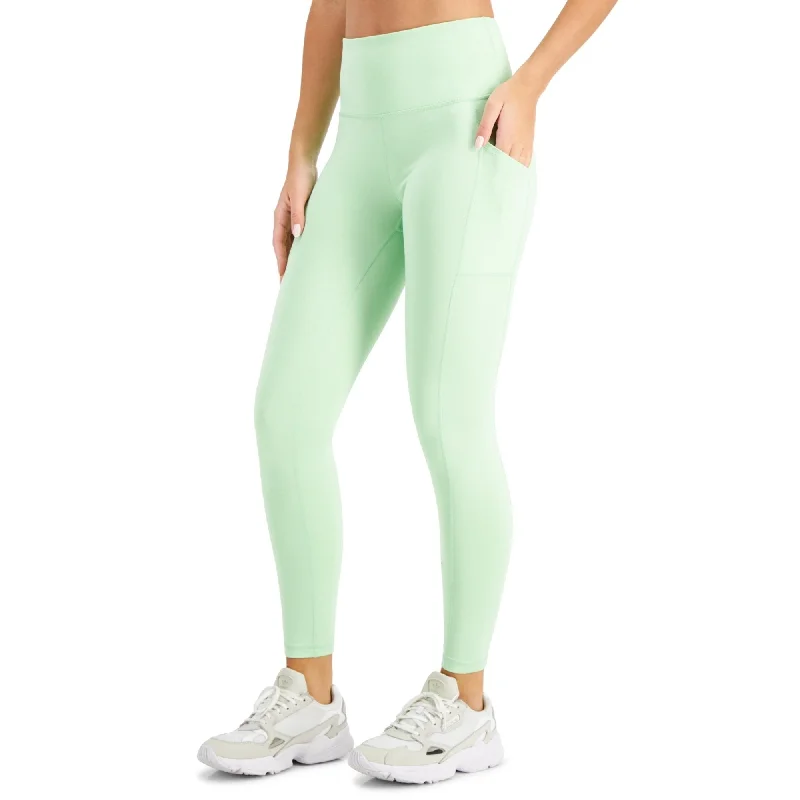 ID Ideology Women's High Waist Side Pocket 7/8 Length Leggings Green, M Stylish Printed Stretch Leggings ID Ideology Women's High Waist Side Pocket 7/8 Length Leggings Green, M Stylish Printed Stretch Leggings