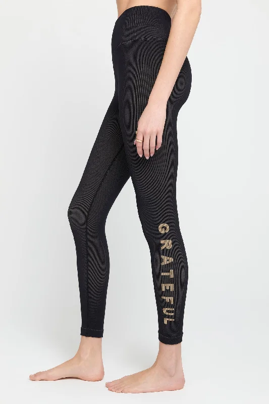 Icon Seamless Jacquard Legging Cozy Workout Performance Leggings