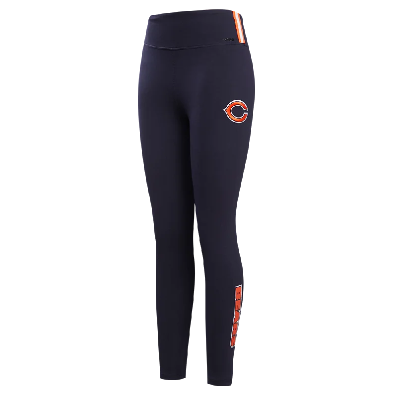 NFL CHICAGO BEARS CLASSIC WOMEN'S JERSEY LEGGING (MIDNIGHT NAVY) Elegant Animal Print Leggings NFL CHICAGO BEARS CLASSIC WOMEN'S JERSEY LEGGING (MIDNIGHT NAVY) Elegant Animal Print Leggings