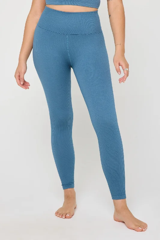 Love Sculpt 7/8 Legging Fashionable Leather-Look Leggings
