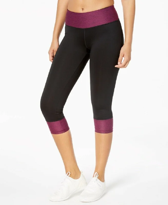 Ideology Women's Colorblocked Capri Athletic Leggings, Pretty Plum, S Comfortable Power Mesh Leggings Ideology Women's Colorblocked Capri Athletic Leggings, Pretty Plum, S Comfortable Power Mesh Leggings