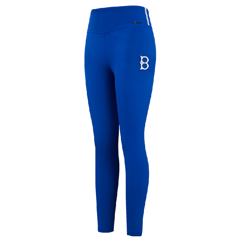 MLB BROOKLYN DODGERS RETRO CLASSIC WOMEN'S JERSEY LEGGING (ROYAL BLUE) Stylish Winter-Ready Leggings MLB BROOKLYN DODGERS RETRO CLASSIC WOMEN'S JERSEY LEGGING (ROYAL BLUE) Stylish Winter-Ready Leggings