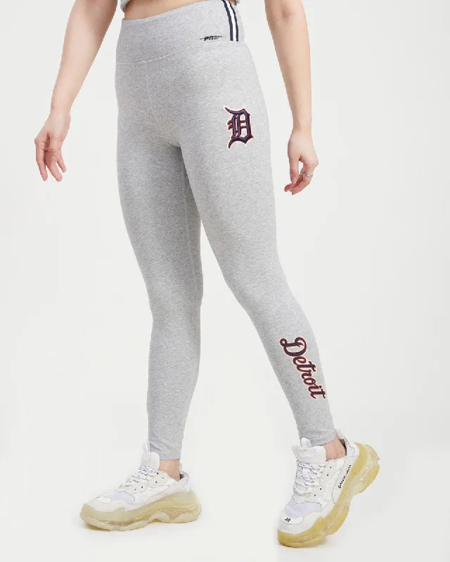 MLB DETROIT TIGERS CLASSIC WOMEN'S JERSEY LEGGING (HEATHER GREY) Fashionable Sports Leggings MLB DETROIT TIGERS CLASSIC WOMEN'S JERSEY LEGGING (HEATHER GREY) Fashionable Sports Leggings