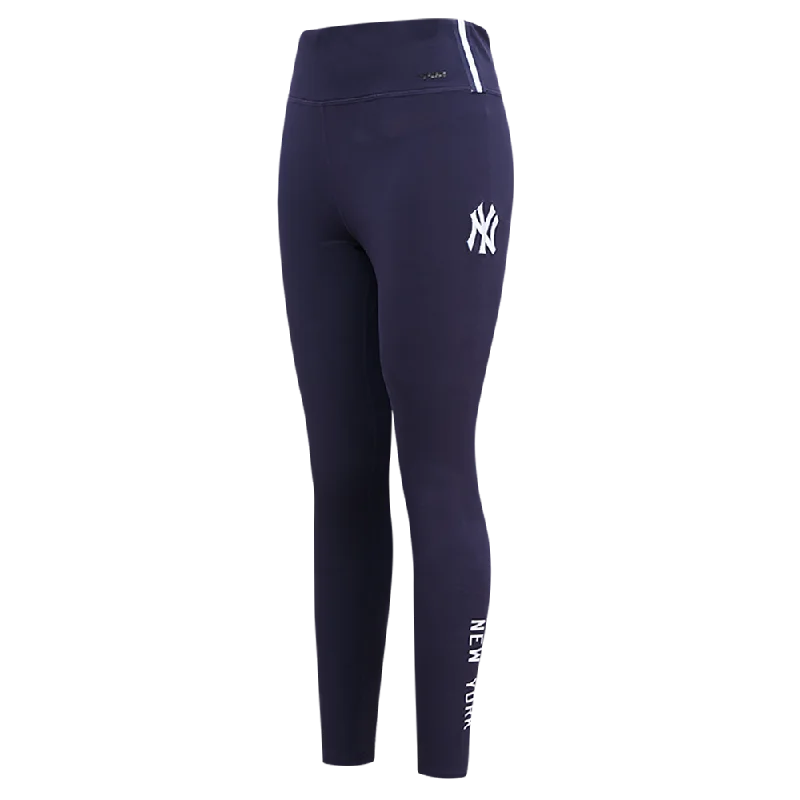 MLB NEW YORK YANKEES CLASSIC WOMEN'S JERSEY LEGGING (MIDNIGHT NAVY) Fashionable Printed Legging Pants MLB NEW YORK YANKEES CLASSIC WOMEN'S JERSEY LEGGING (MIDNIGHT NAVY) Fashionable Printed Legging Pants
