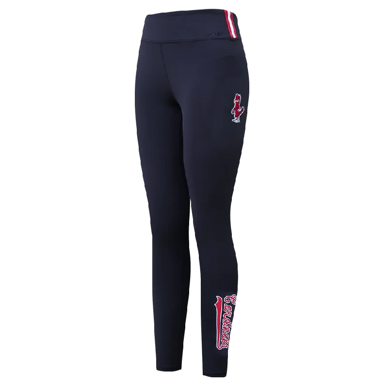 MLB ST. LOUIS CARDINALS CLASSIC WOMEN'S JERSEY LEGGING (MIDNIGHT NAVY) Cozy Mid-Rise Workout Leggings MLB ST. LOUIS CARDINALS CLASSIC WOMEN'S JERSEY LEGGING (MIDNIGHT NAVY) Cozy Mid-Rise Workout Leggings