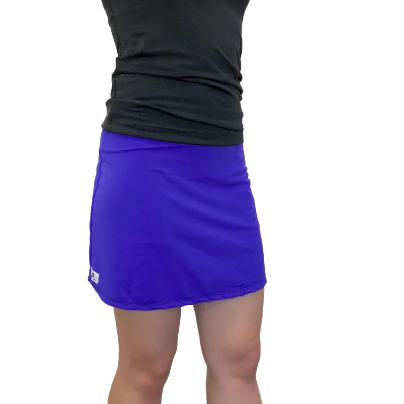 Purple Athletic Slim Skort - Golf Skirt linen skirt breathable