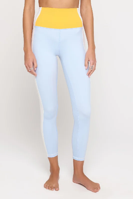 Cora Color Block 7/8 Legging Fashionable Sports Compression Leggings