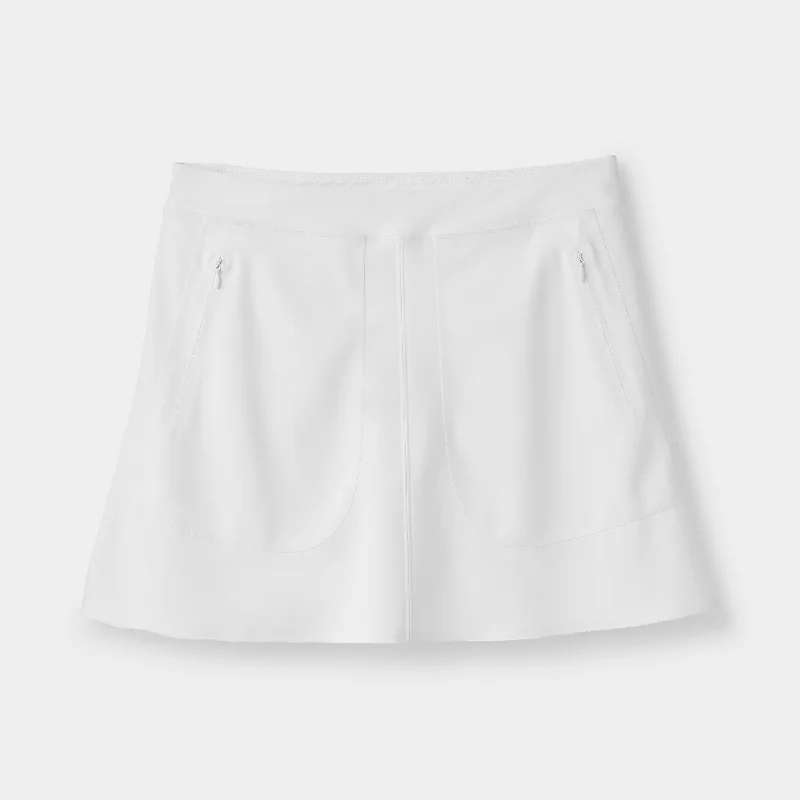 Welding Skirt leather skirt bold