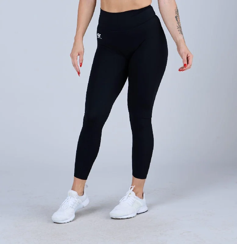 Womens MeanGRL© Sports Leggings Dark Angel Cozy Full-Length Workout Leggings