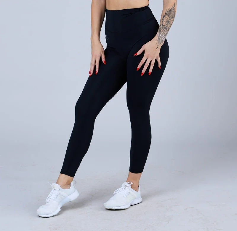 Womens Origami© Sports Leggings Dark Angel Comfortable Slip-On Leggings