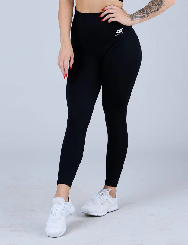 Womens Wrinkle© Sports Leggings Dark Angel Trendy Ombre Effect Leggings