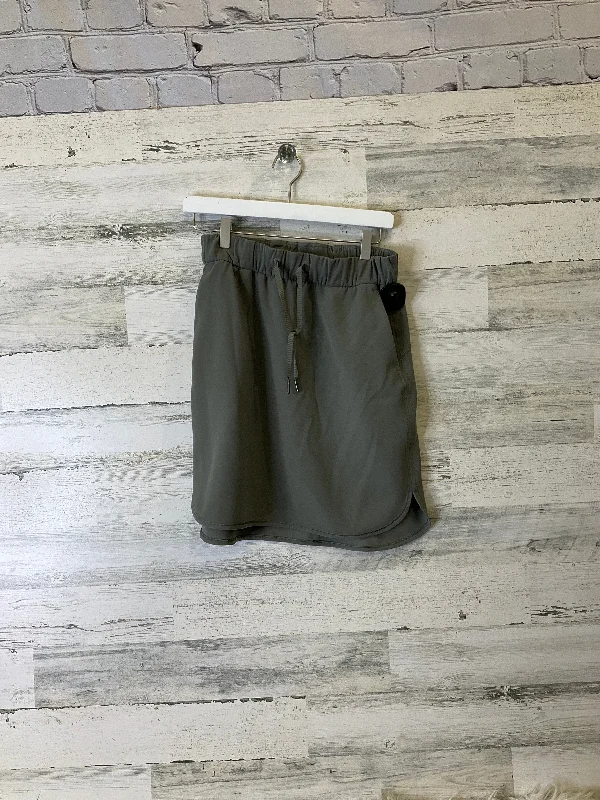 Athletic Skirt By Lululemon In Grey, Size: 6 wrap skirt elegant