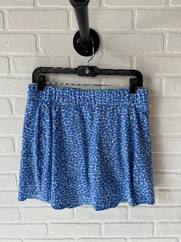 Athletic Skirt By Talbots In Blue, Size: 8p high slit skirt
