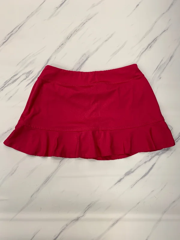 Athletic Skirt By Tommy Bahama In Pink, Size:Xl high waist skirt