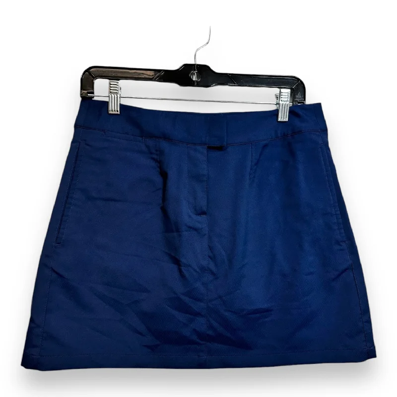Athletic Skirt Skort By Puma In Navy, Size: 4 chiffon skirt airy