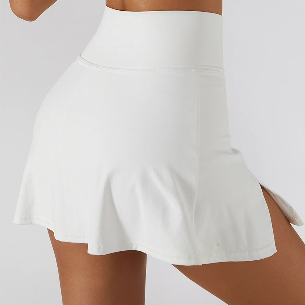 Summer New Slim Yoga Shorts Short Skirts Ultra Short Mini Skirts Gym Exercise Running Fitness Tennis Anti-Light Sports Skirts corduroy skirt comfortable
