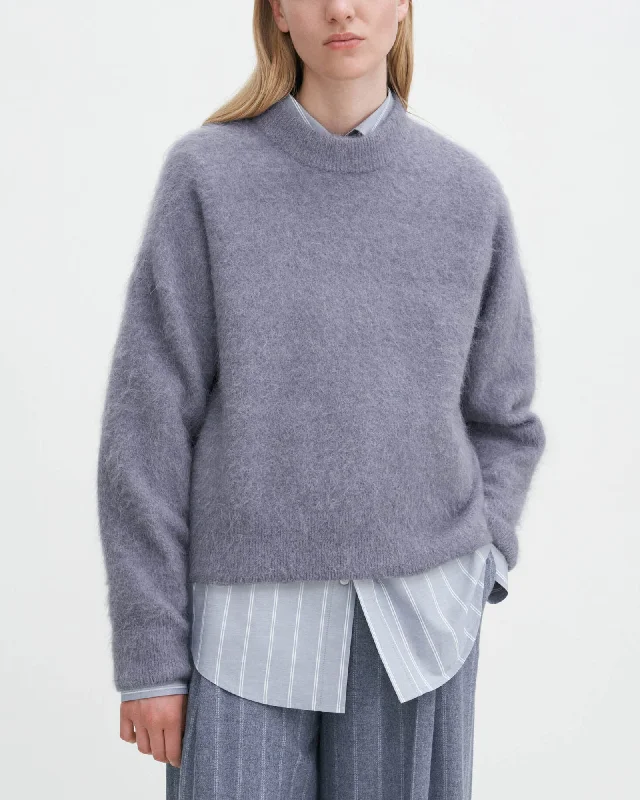 Fluffy Sweater Stretchy Elastic Breathable