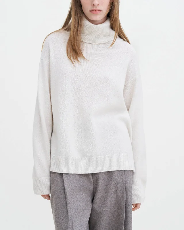 Relaxed Turtleneck Sweater Oversized Loose Flowy