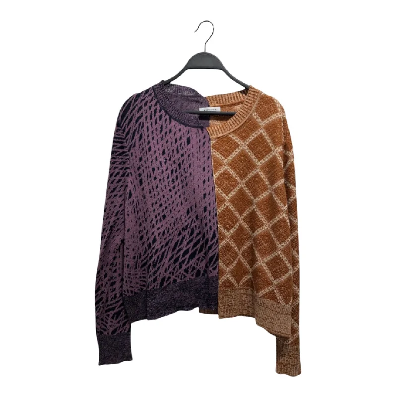 A DETACHER TO BE DETACHED/Sweater/All Over Print/MLT/ Terry Terry Cloth Terry Knit