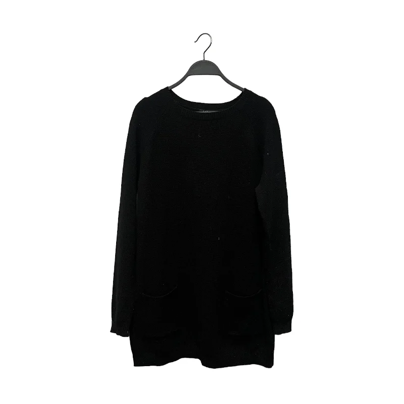 S Max Mara/Sweater/Cotton/BLK/ Spandex Blend Rayon Blend Denim Blend
