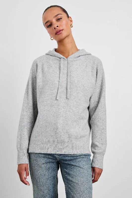 ASTER SWEATER - HEATHER GREY Machine Wash Dry Clean Hand Wash