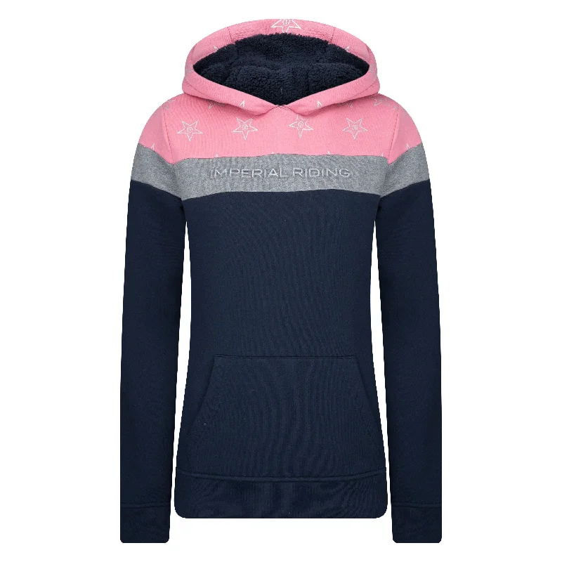 Imperial Riding Dusty Star Hooded Sweater Wool Fabric Cashmere Fabric Tweed Fabric