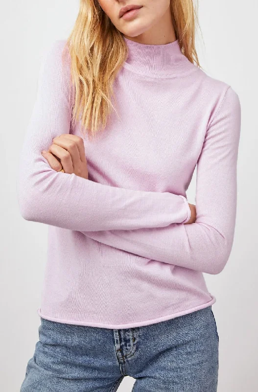 IRIS SWEATER - LILAC Anti-Pilling Anti-Shrink Durable