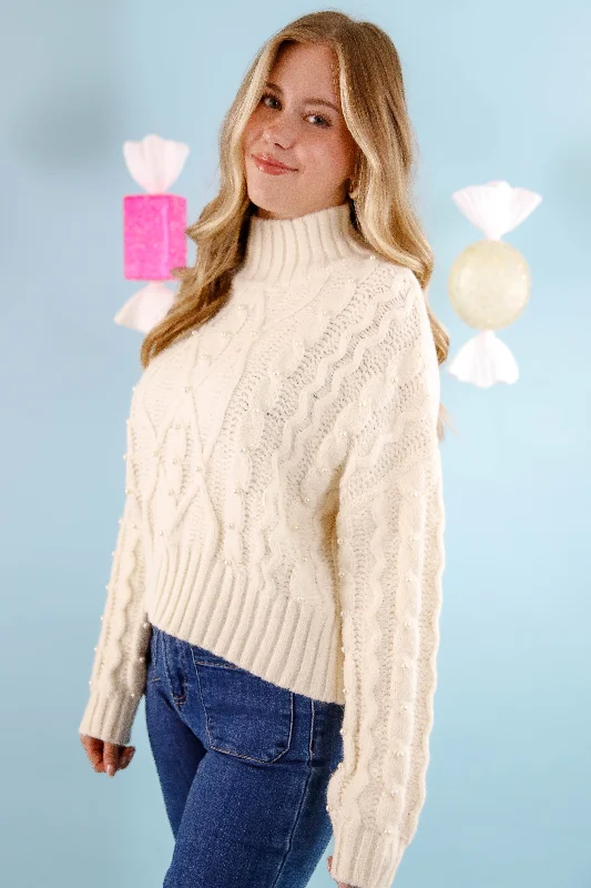 Keeping Secrets Sweater Turtle Neck Boat Neck Asymmetrical Neck