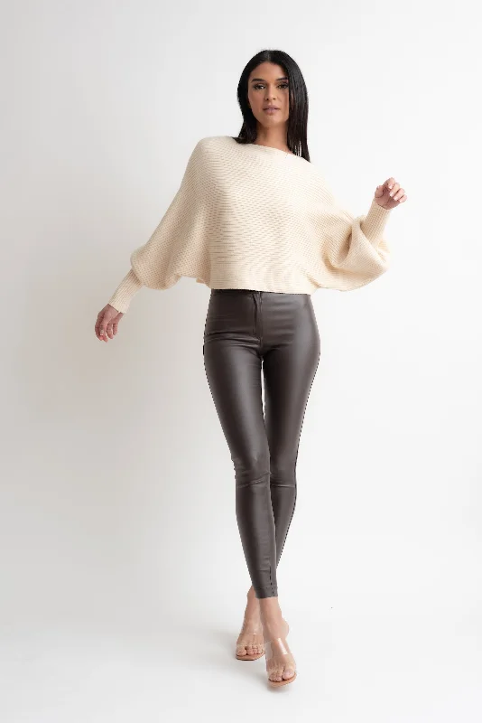 Lulu Sweater Top Wool Fabric Cashmere Fabric Tweed Fabric