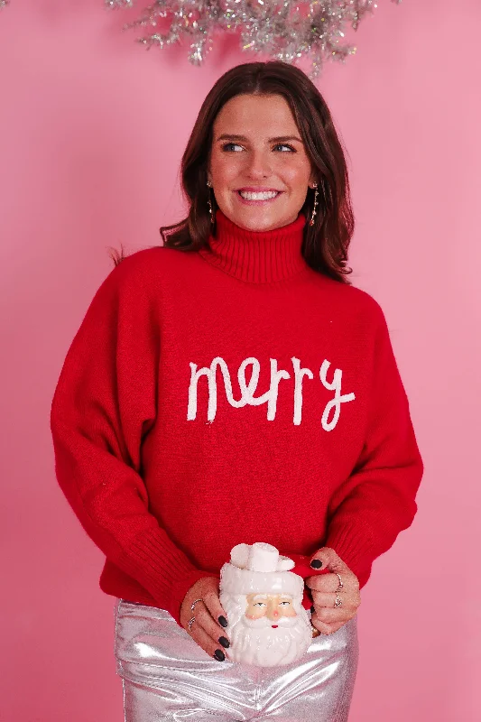 BEST SELLER: Merry And Bright Sweater Stylish Fashionable Trendy
