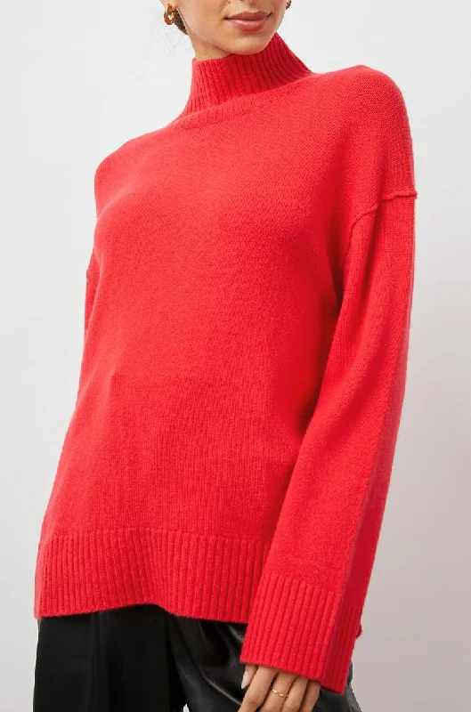 SASHA SWEATER - GRENADINE Soft Cozy Warm