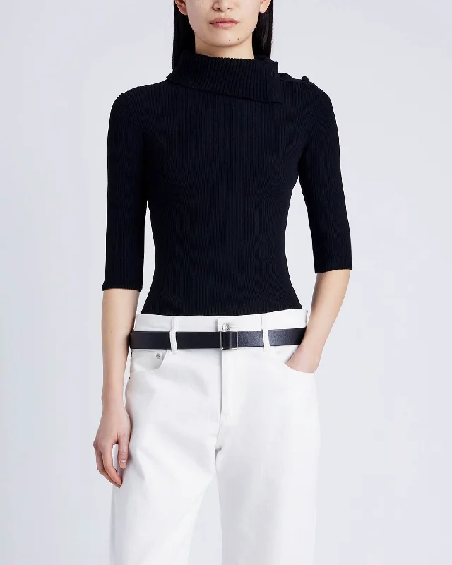 Daxton Rib Sweater Slim Fit Regular Fit Oversized