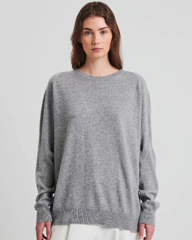 Nano Cashmere Oversized Sweater Boxy Sweater Fitted Sweater A-Line