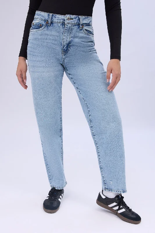 High Rise Baggy Jeans Trendy Low-Rise Slim Jeans