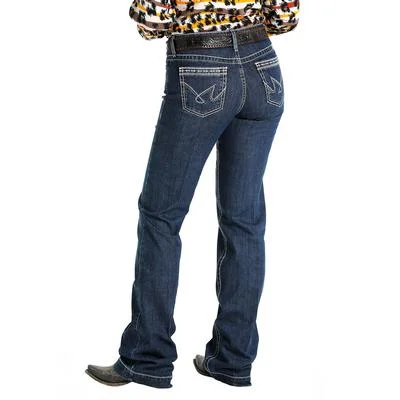 CRUEL GIRL WOMEN'S "HAYLEY" TROUSER JEANS Trendy Patchwork Denim Jeans