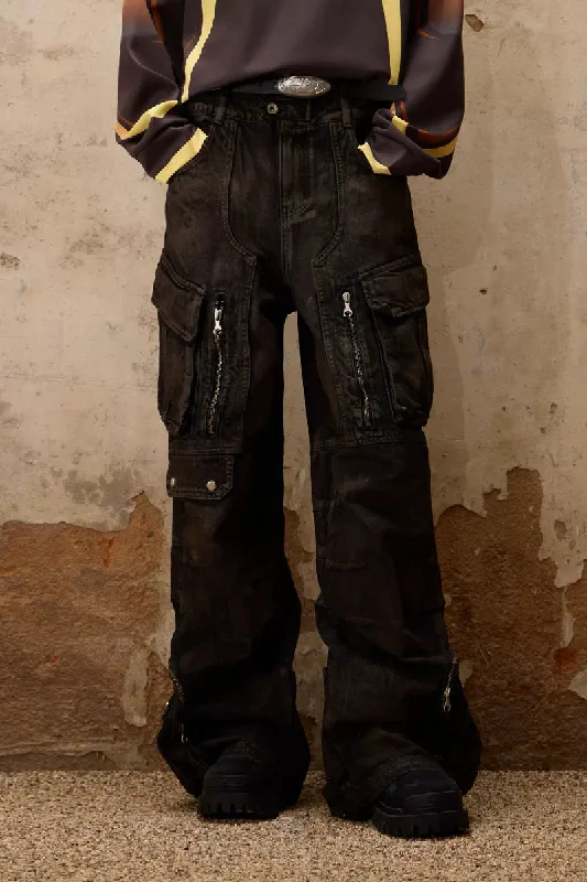 Dirty Jeans Comfortable Drawstring Waist Jeans