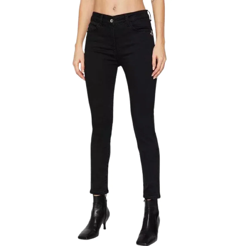 Jeans - Black Comfortable Zip-Fly Denim Jeans