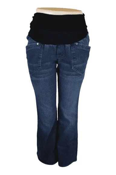 Oh Baby by Motherhood women's blue jeans size M Comfortable Ankle Jeans